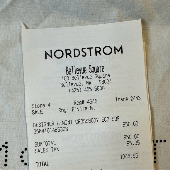 Stella McCartney Perforated Logo Crossbody Bag Black - Picture 7 of 7